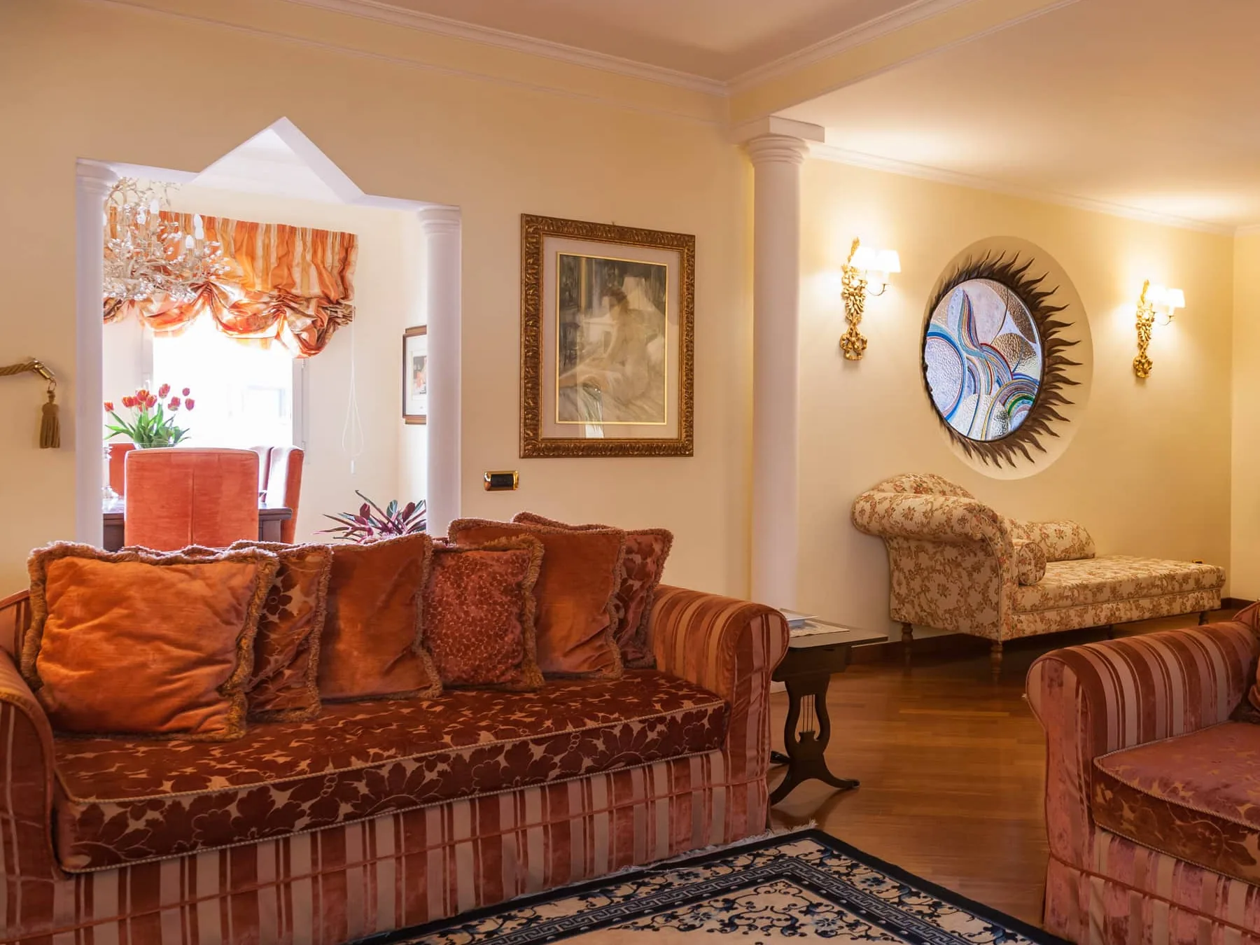Casa del Gelsomino — uno dei salotti comuni
